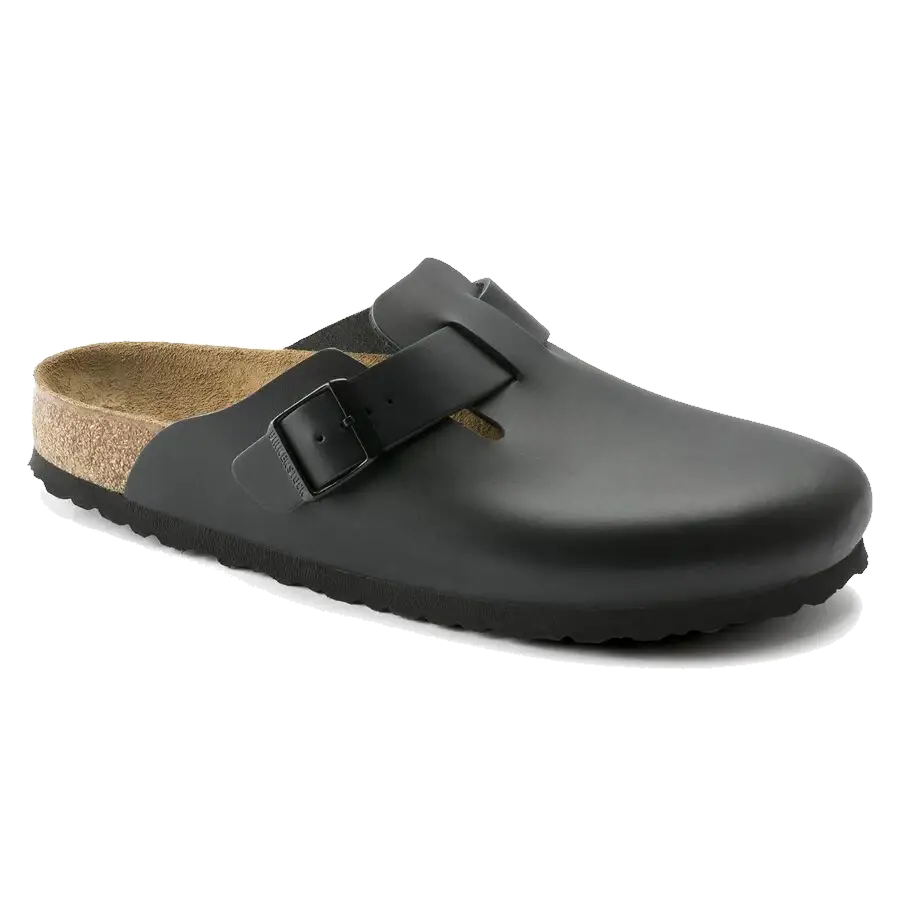 Boston Cuir naturel Noir