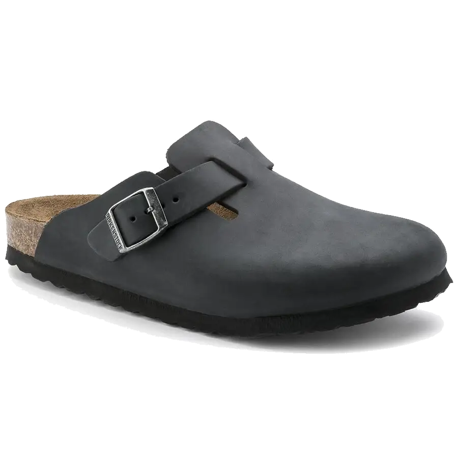 Boston Cuir huilé Noir