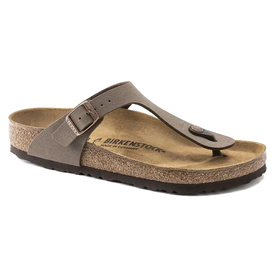 Gizeh Birko-Flor Nubuck Mocca