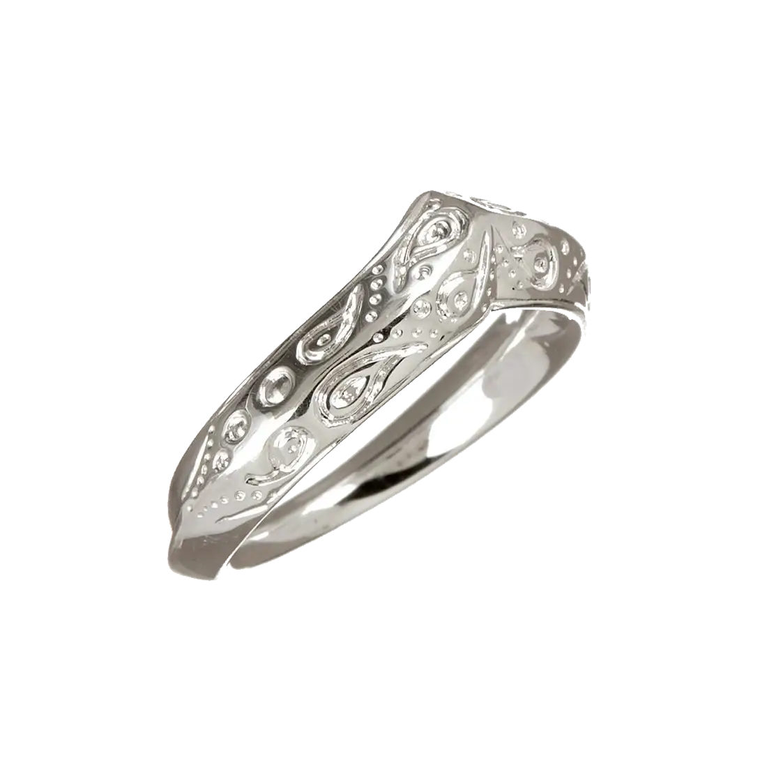 Bague Apache en V cachemire