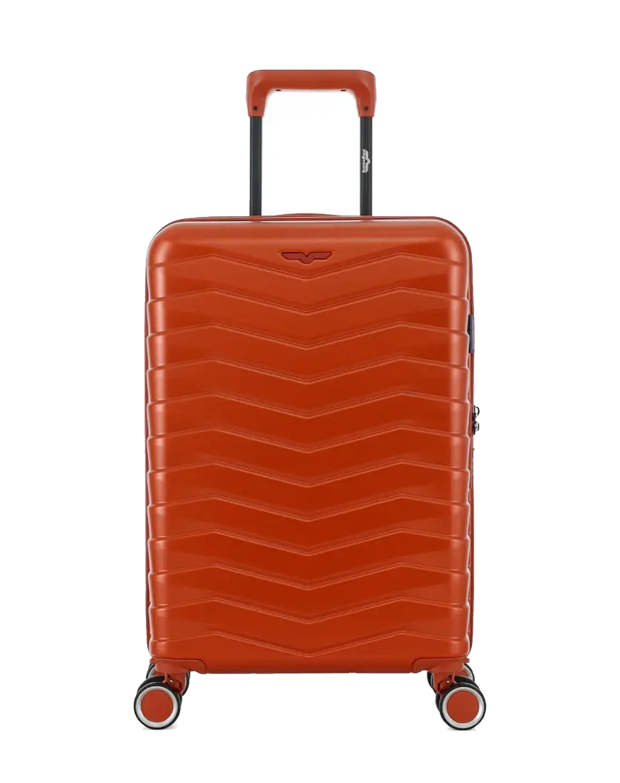 Valise Cabine S 4 roues doubles Seattle brique - 39x59x20 cm